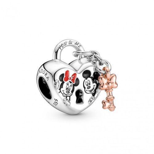 Pandora  - Disney Mickey és Minnie egér lakat charm