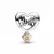 Pandora  - Szeretlek lányom szív charm - 782327C00