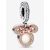 Pandora - Disney Minnie egér sziluett dupla függő charm - 782615C01
