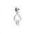 Pandora - Hangsúlyos szívek függő charm - 787247NLCMX