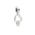 Pandora  - Hangsúlyos szívek függő charm - 787247NLCMX
