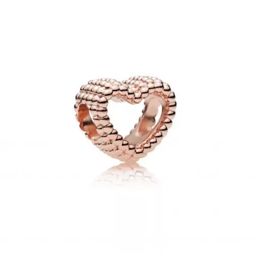 Pandora  - Gyöngyös szív charm - 787516
