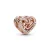 Pandora  - Szikrázó összefonódó szívek charm - 789270C01