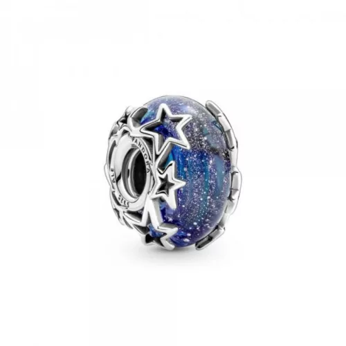 Pandora  - Galaxis és csillagok muranói üveg charm - 790015C00