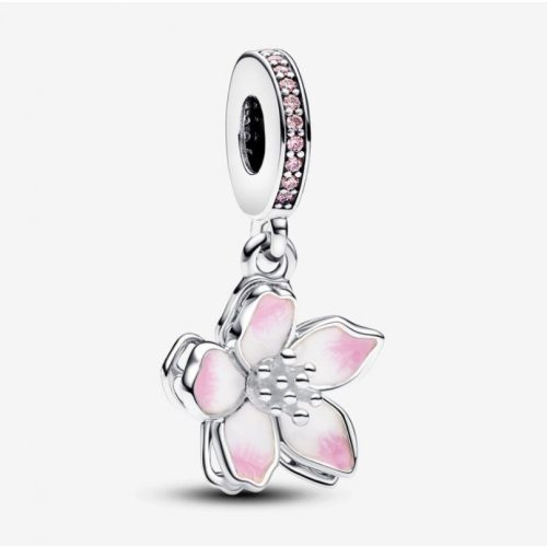 Pandora  - Cseresznyevirág függő charm