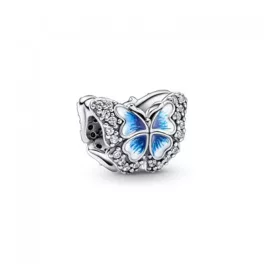 Pandora  - KÉK PILLANGÓ csillogó CHARM - 790761C01
