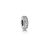 Pandora - Inspiráció pavé charm és spacer - 791359CZ