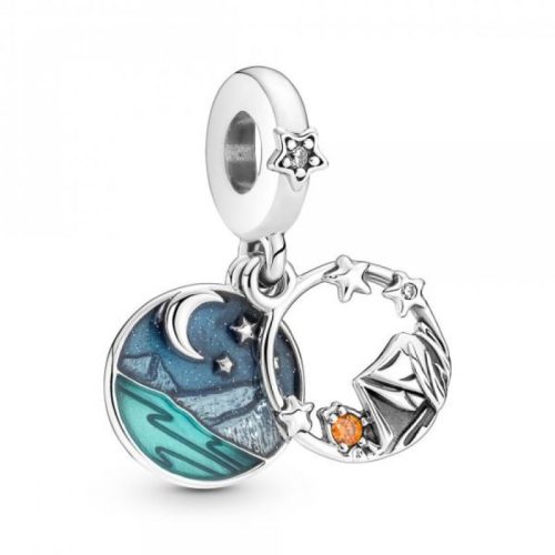 Pandora  - Pandora ékszer Éjszakai kemping függő ezüst charm