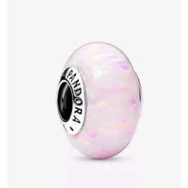Pandora  - Opálfényű rózsaszín charm - 791691C03