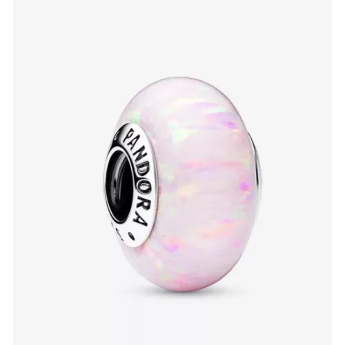 Pandora  - Opálfényű rózsaszín charm - 791691C03