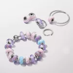 Pandora  - Opálfényű bíbor charm - 791691C05
