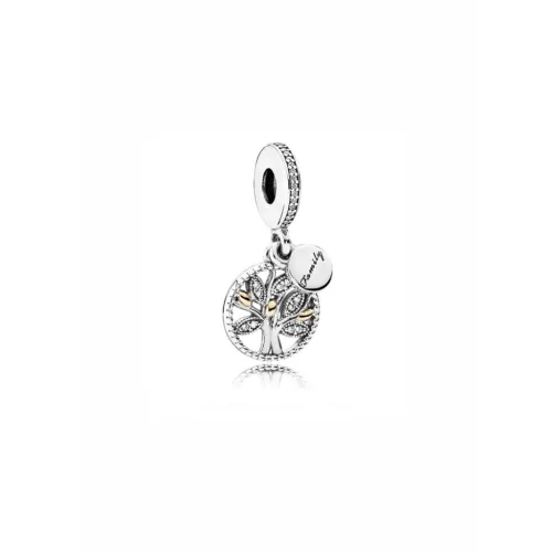 Pandora  - Csillogó családfa függő charm - 791728CZ