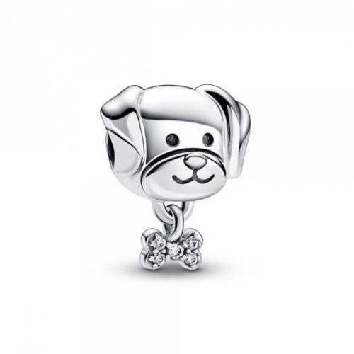 Pandora  - Kutya csonttal ezüst charm