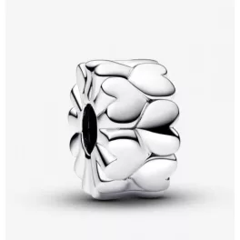 Pandora  - Szívmintás klip charm - 792828C00