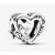 Pandora  - Áttört családi szív és csillag charm - 792829C00