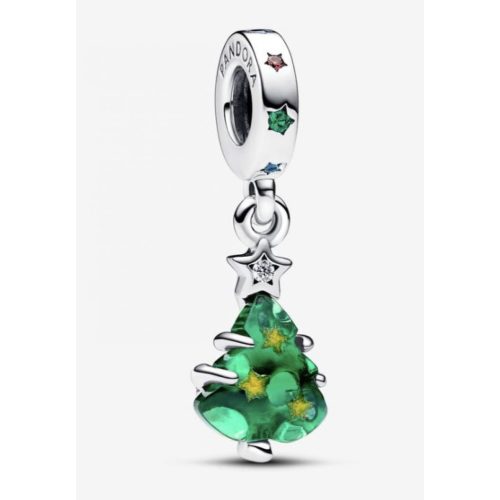 Pandora  - Szikrázó karácsonyfa függő charm