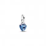 Pandora  - ME kék csakra szív mini függő charm - 793042C02