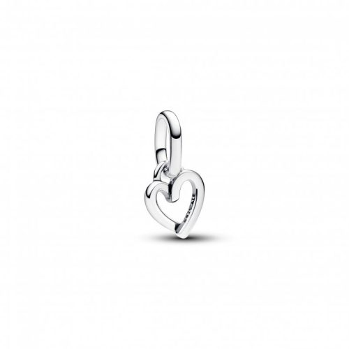 Pandora  - ME szabadkézi szív mini függő charm