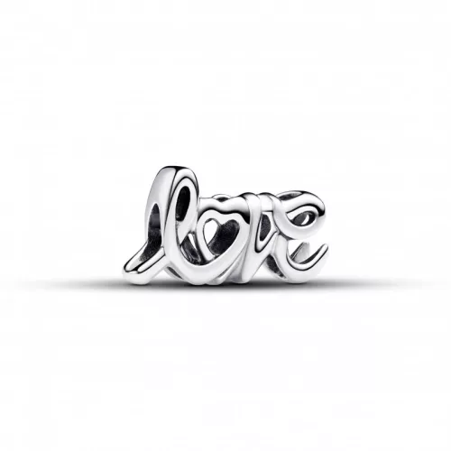 Pandora  - Írott betűs love felirat charm - 793055C00