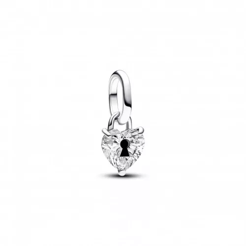 Pandora  - ME kulcslyuk szív mini függő charm - 793086C01