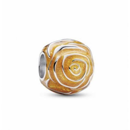 Pandora  - Sárga virágzó rózsa charm