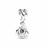 Pandora  - Virágzó rózsa függő charm - 793213C00