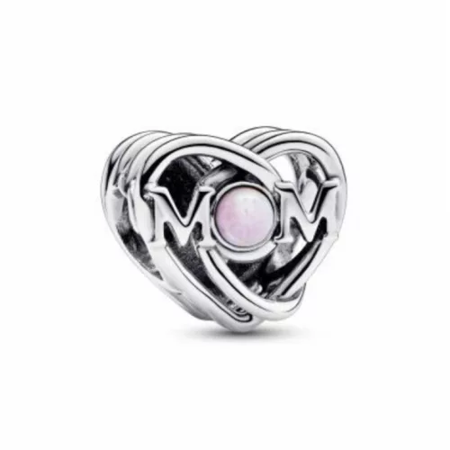 Pandora  - Áttört anya és szív charm - 793233C01