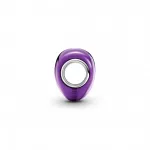 Pandora  - Metál hatású lila szív charm - 793337C01