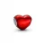 Pandora  - Metál hatású piros szív charm - 793337C02