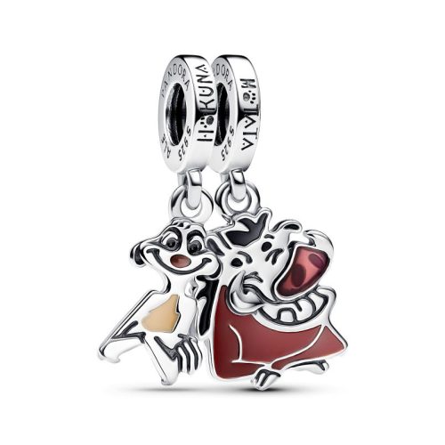 Pandora  - Disney Az oroszlánkirály Timon és Pumbaa megosztható függő charm - 793357C01