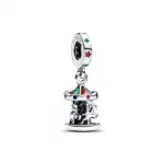 Pandora  - Forgó körhinta függő charm