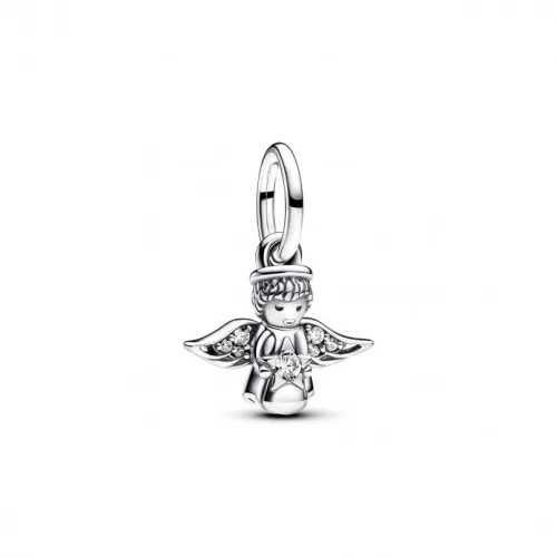 Pandora  - Szikrázó angyal függő charm - 793598C01