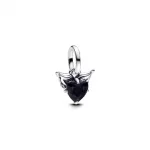 Pandora  - Szárnyas szív mini függő charm - 793626C01