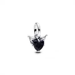Pandora  - Szárnyas szív mini függő charm - 793626C01