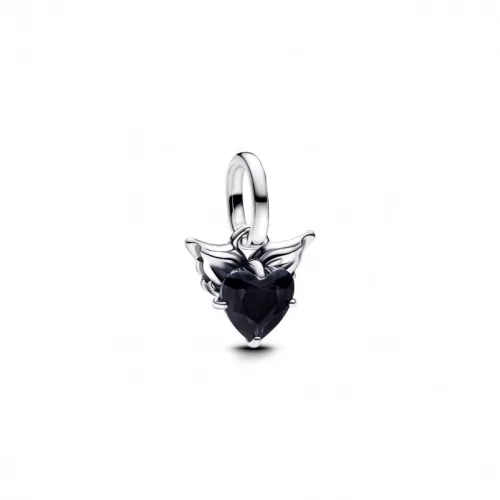 Pandora  - Szárnyas szív mini függő charm - 793626C01