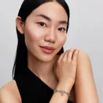 Pandora  - Szárnyas szív mini függő charm