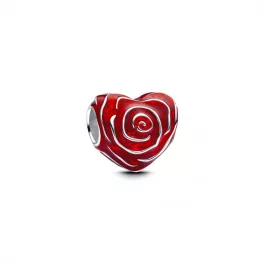 Pandora  - Rózsa szív charm