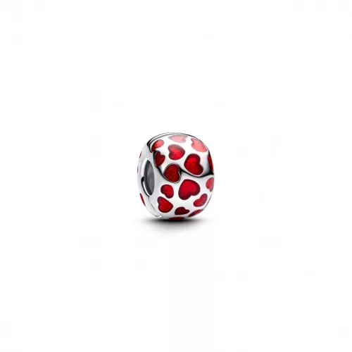 Pandora  - Szívek kerek klip charm - 793679C01