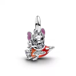 Pandora  - Disney Stitch űrhajó függő charm