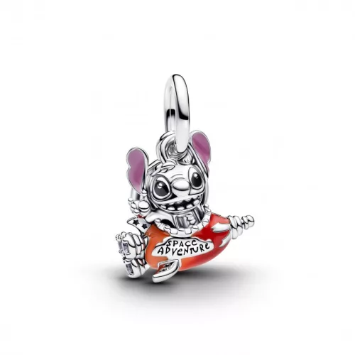 Pandora  - Disney Stitch űrhajó függő charm