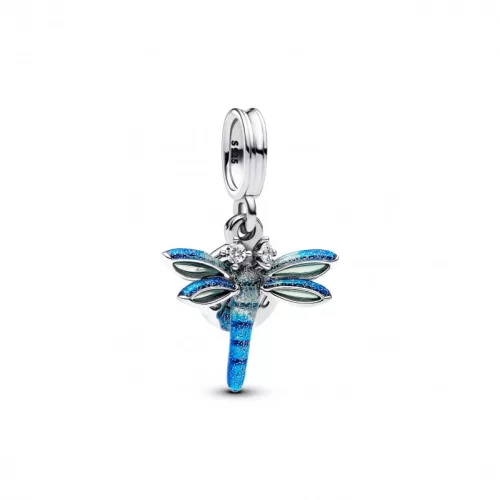 Pandora  - Szitakötő dupla függő charm - 793745C01