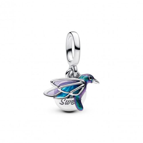 Pandora  - Kolibri dupla függő charm