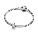Pandora  - Kövek és tűzzománc klip charm - 793785C01