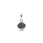 Pandora  - Szikrázó kagyló mini függő charm - 793855C01