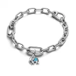 Pandora  - Türkizszínű elefánt mini függő charm - 793858C01