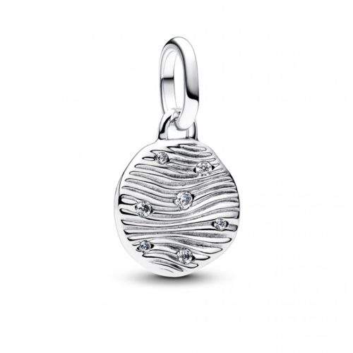 Pandora  - Gravírozható mini medál charm