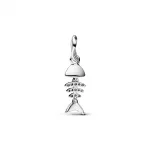 Pandora  - Türkizszínű halszálka függő charm - 793894C01