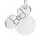 Pandora  - Disney Minnie egér gravírozható függő charm - 793993C00