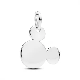 Pandora  - Disney Mickey egér gravírozható függő charm - 793994C00