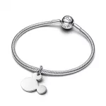 Pandora  - Disney Mickey egér gravírozható függő charm - 793994C00